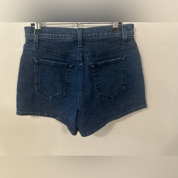 BLDWN Brie Denim Shorts in Aura Blue 25 - Picture 5 of 5